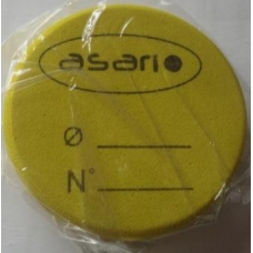 Discos Asari Cor: Amarelo Diâmetro: 6cm (Venda à Unidade)